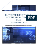 Enterprise IAM TrainingModule v1