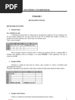 ESTATÍSTICA USANDO EXCEL