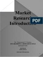 Market Research Introduction