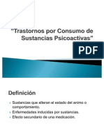 Trastornos Por Consumo de Sustancias Psicoactivas