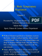 Present Thermal Regulation