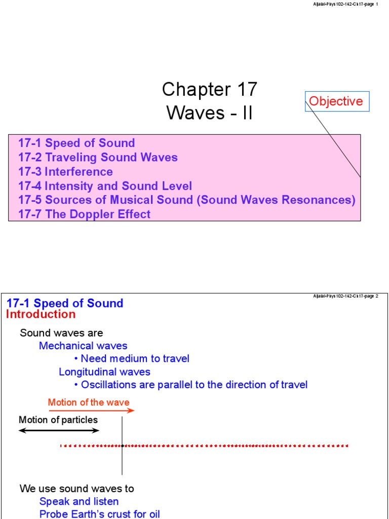 Understanding Sound Waves and Their Properties | PDF | Waves | Sound