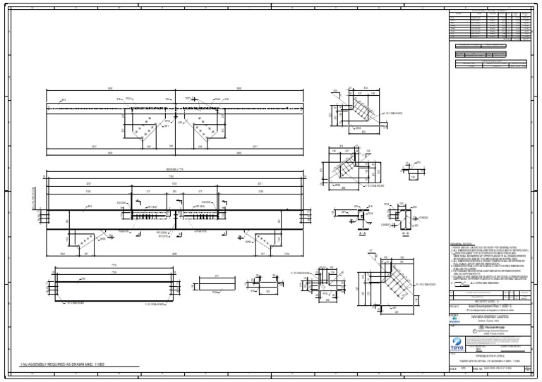 Asset Development Plan 1 (ADP-1) : B - B A - A | PDF | Mechanical ...