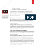 Only Adobe Acrobat: The Complete PDF Solution For Working Anywhere