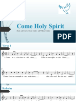Come Holy Spirit: Music and Text by Gloria Gaither and William Gaither