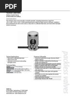 4500 Series: Bellows Sealed Valves (0.156"/3.962 MM Orifice)