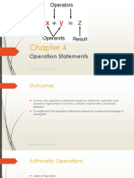 Chapter 4 - OperationStatements - 3