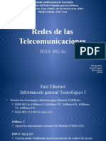 Fast Ethernet IEEE 802.3u - Información general sobre redes de 100 Mbps