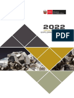 Cartera de Proyectos de Exploración Minera 2022