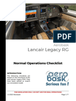 Legacy RG - Checklist Normal