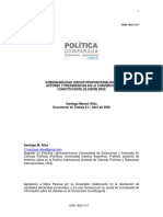 Alles - Gobernabilidad Versus Proporcionalidad. Actores y Preferencias en La Convención Constituyente de Entre Ríos