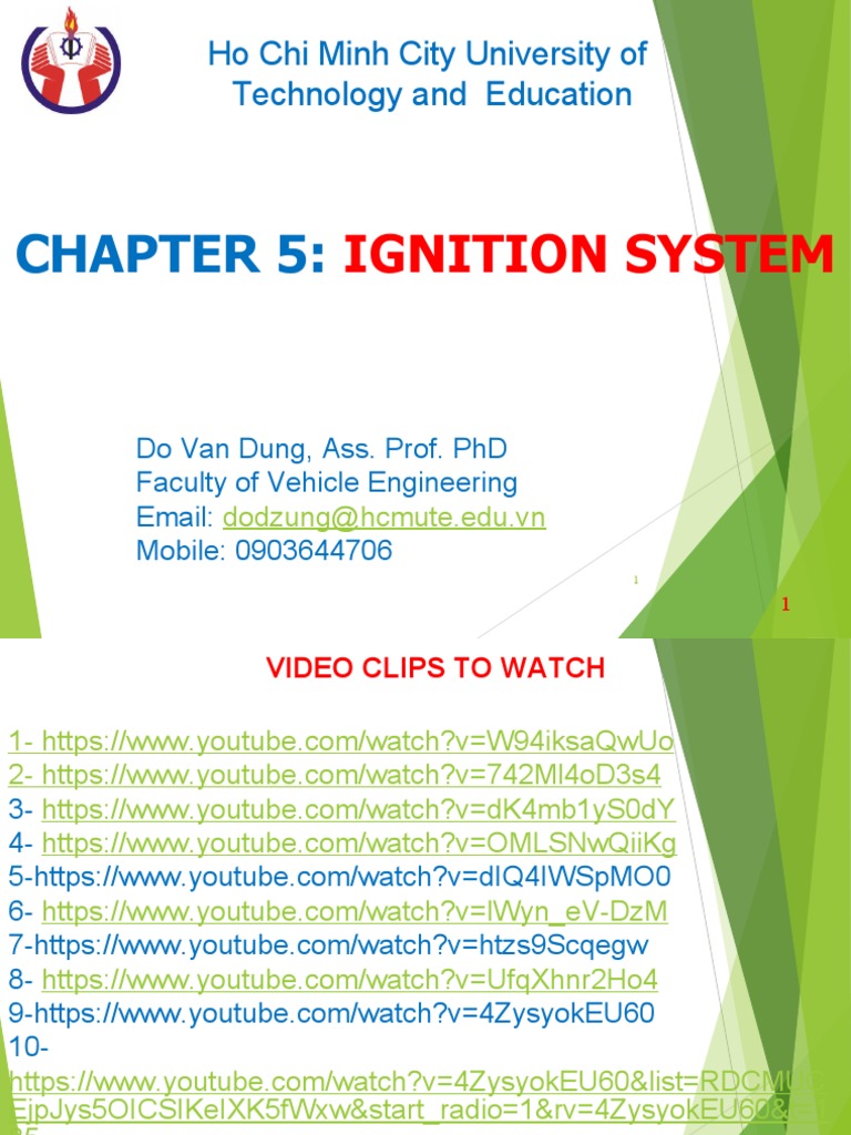 Ignition System Ho Chi Minh City University of Technology and