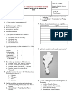 Evaluacion Acumulativa de Sociales Tercero