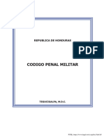 Honduras, Military Criminal Code (1906) (S)