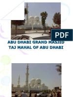 Abu Dhabi Grand Masjid Taj Mahal of Abu Dhabi
