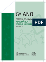 5c2ba Ano Caderno de Atividades Matemc3a1tica Vol 2 Profc2ba