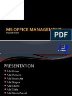 Ms Office Management: Power Point