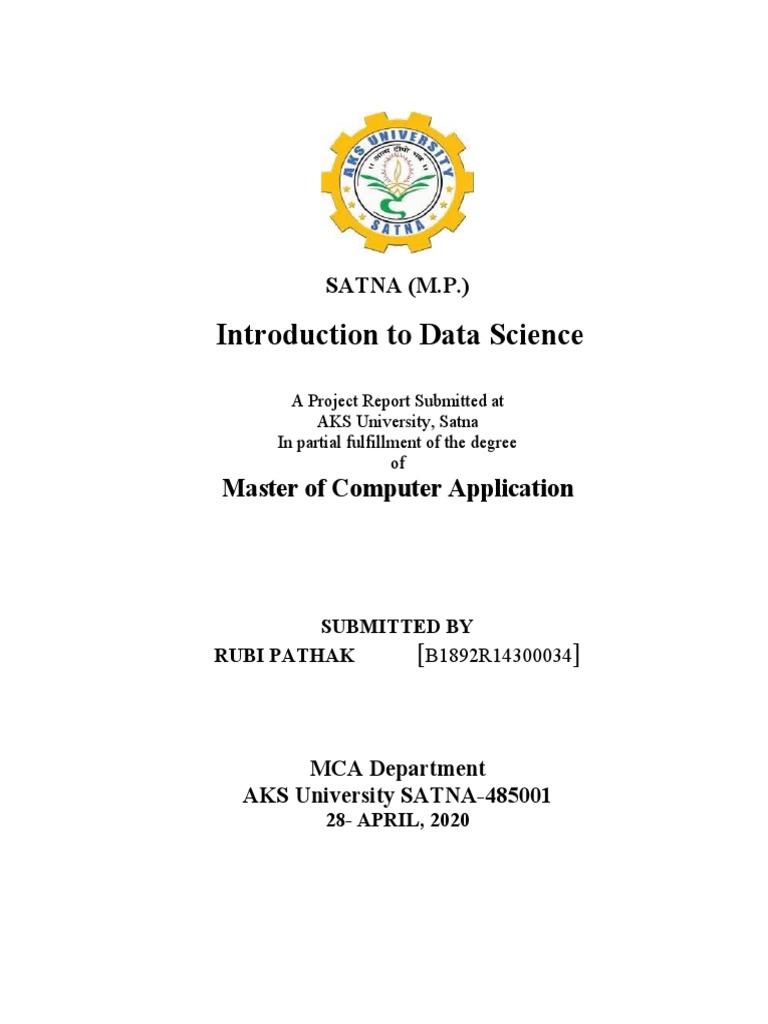 Data Science Project Report | PDF
