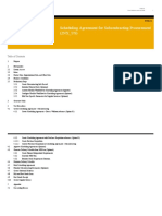 Scheduling Agreement For Subcontracting Procurement (2NX - US)