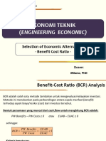 ET - Materi 10 - Benefit Cost Ratio Analysis