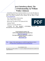 The Psychology of Salesmanship Autor William Atkinson
