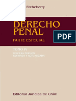 4.Derecho Penal.parte Especial (Tomo IV) - Alfredo Etcheberry