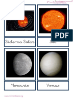 Sistema Solar Letra Ligada