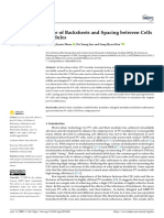 Applied Sciences: Effects of Reflectance of Backsheets and Spacing Between Cells On Photovoltaic Modules