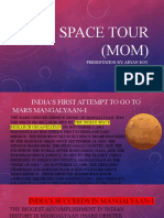 Space Tour (MOM) : Presentation By: Aryan Roy