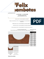 Tabela de Medidas - Felix Cambotas