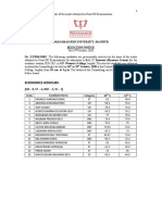 Economics Honours: (UR - 8, ST - 4, OBC - 2, SC - 1)