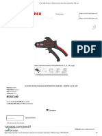 12 62 180 Alicate de Retirada de Isolamento Automático 180 mm