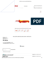 98 54 Faca Corta Cabo VDE 1000V 190 mm