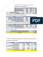 Costo de Presupuestos de Acabado y de Estructuras_david Merino