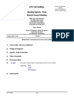2022-04-12 Special Council Meeting (Resource Recovery Facility) - FINAL AGENDA