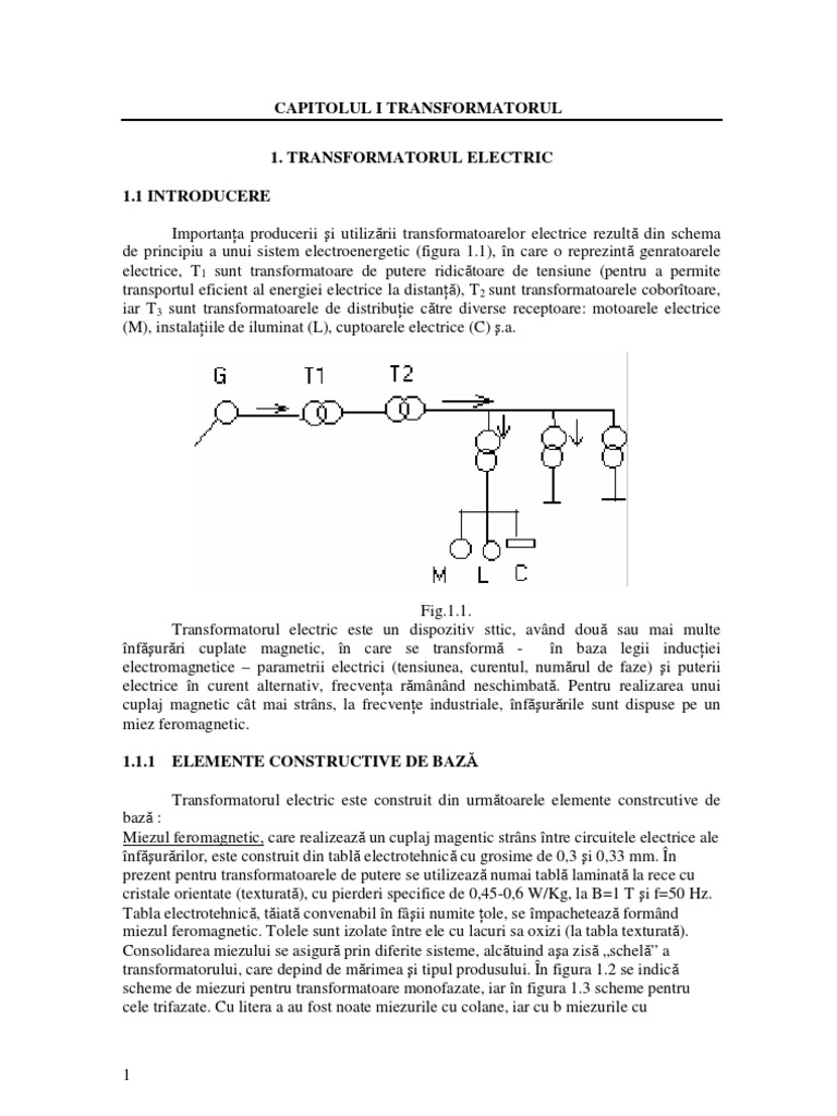 Transformatorul | PDF