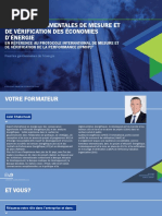 Formation M&v Tunisie