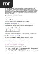 C Strings: 'J' 'A' 'V' 'A' 'T' 'P' 'O' 'I' 'N' 'T' '/0'