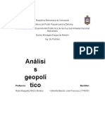 Analisis Geopolitico