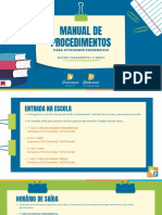 Manual de Procedimentos PP e GP - Ensino Fundamental e Médio