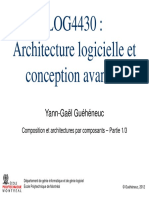 Cours 7 - Composition Et Architectures Par Composants 1