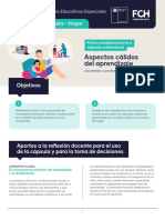 Ficha Docente Sobre Aspectos Calidos Del Aprendizaje