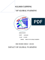 Impact of Global Warming: English Clipping