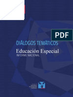 Informe Nacional DiaAlogos TemaAticos EducaciOn Especial VF