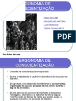 ERGONOMIA DE CONCIENTIZAÇÃO