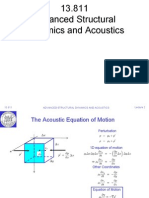 Advanced Structural Dynamics and Acoustics 13.811