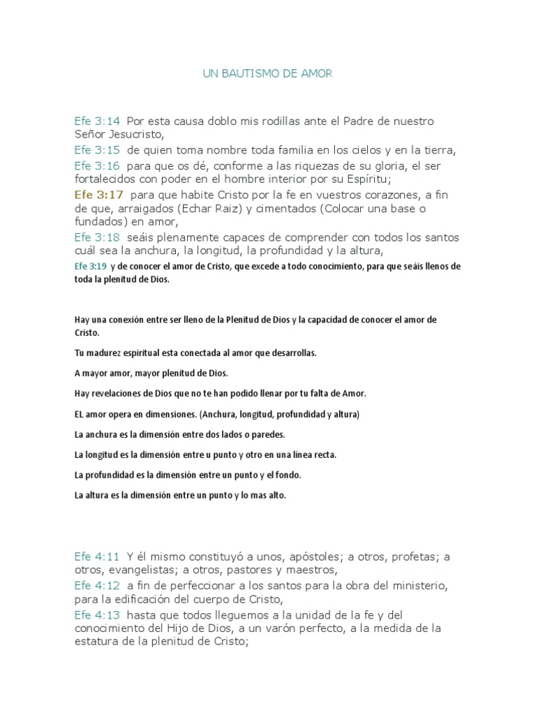 El Poder Transformador del Amor de Dios | PDF | Amor | Cristo (título)