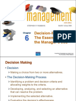 Decision Making, Management Principles