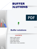 Buffer Solutions PT 1