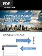 Comparison of Power BI Tableau and Cognos Webinar Senturus